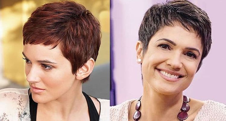 Layered pixie haircuts for women with oval face
