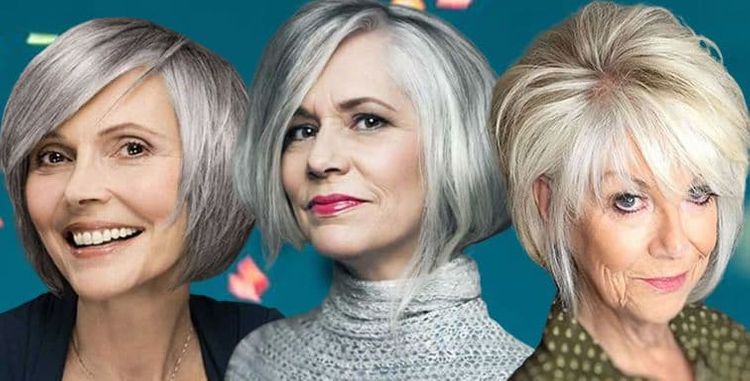 Bob haircuts for older women over 60