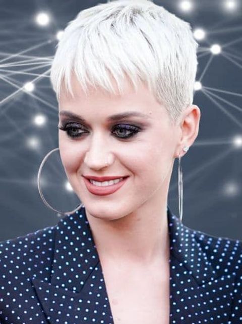 Katy Perry very short pixie haircuts and hair colors