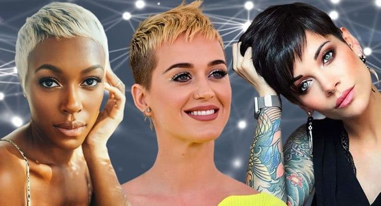 Trendy short pixie haircuts for women