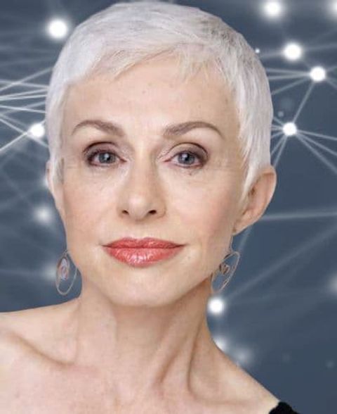 Very short pixie haircut for women over 60 with oval face