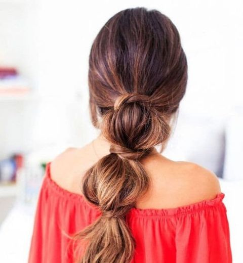 Three tied easy hairstyles for long hair