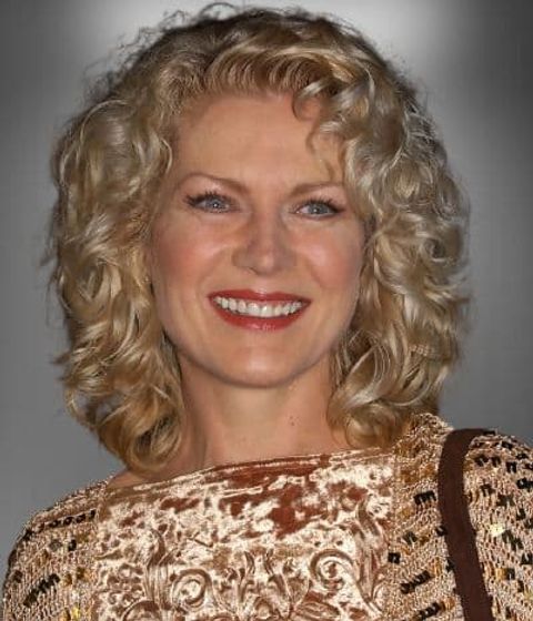 Soft curly hair over 50
