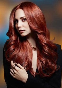 Red hair colors for women