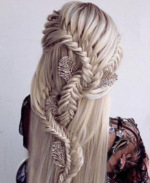 Braids for long hair in 2022-2023