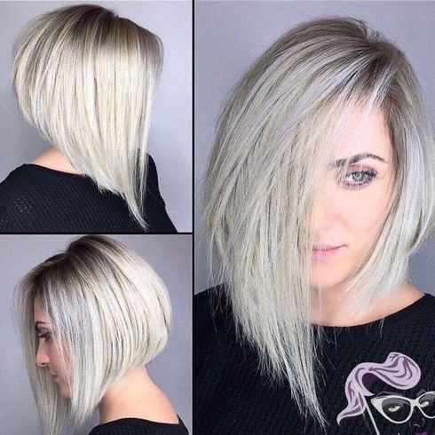 Asymmetrical bob haircuts 2022 : The secret of staying young forever