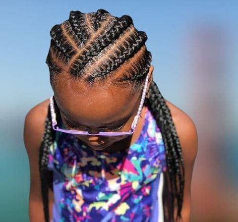 Easy and fast hairstyles for little girls in 2021-2022